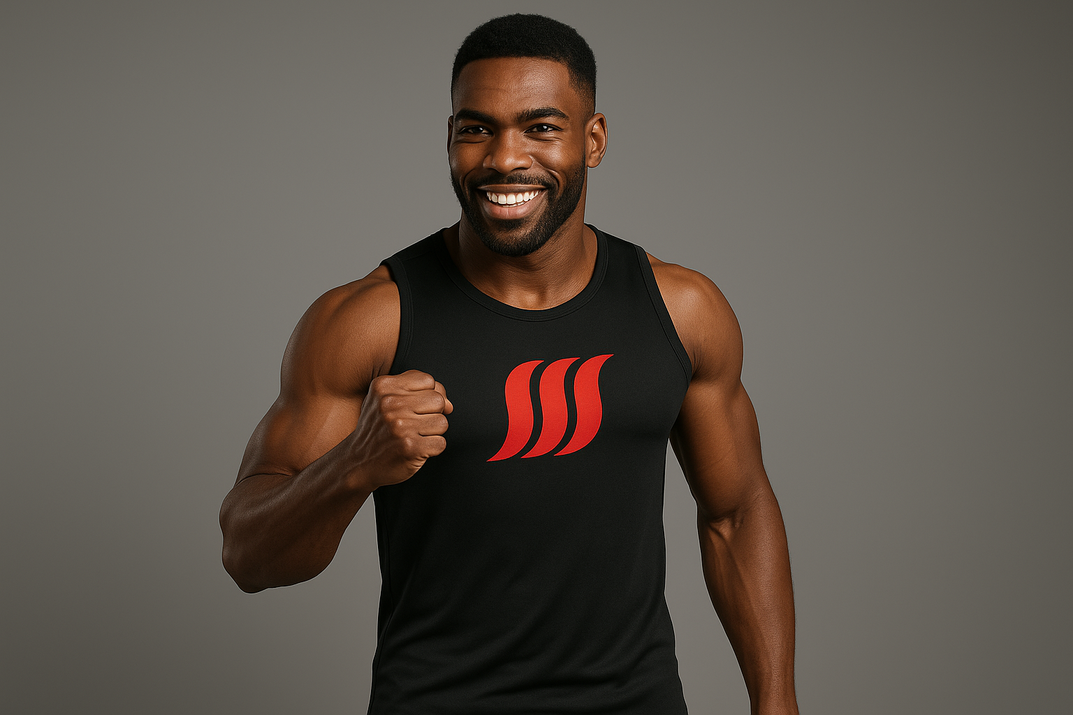 Débardeur Sprint Noir Homme